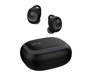 SPC Ebon - Auricular Bluetooth (Manos Libres, IPX5, Asistente de Voz) - Color Negro