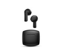 SPC Ether 3 Buds - Auriculares BT con Manos Libres, 28h batería - Negro | 28h de batería, 8h por carga, Google Fast Pair, doble conexión, USB-C, control táctil, True Wireless y asistente de voz