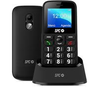 SPC Fortune 2 4G - Teléfono móvil 4G para Personas Mayores, botón SOS, Volumen Timbre Muy Alto (102dB), configuración remota, Teclas Grandes, Timbre y notificaciones Inteligentes, Color Negro