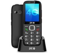 SPC Fortune 2 MAX - Teléfono móvil para Mayores con 4G | Pantalla antirrayaduras 2,4” y Teclas Grandes | Timbre 104dB y Base de Carga | Botón SOS, Ice y configuración remota | Batería hasta 7 Días