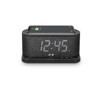 SPC Gisli Radio Despertador con tecnología Qi Wireless Charging, Carga tu Smartphone Mientras duermes