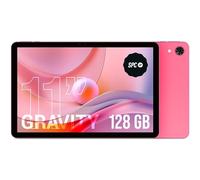 SPC Gravity - Tablet 11 Pulgadas HD Color Rosa | Octa-Core, 4GB RAM y 128GB de Almacenamiento Ampliable | 7 Horas batería con Carga inversa | WiFi Dual Band y Android 14