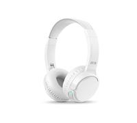 SPC HERON 2 STUDIO - Auriculares inalámbricos Bluetooth, 50h de batería, doble conexión simultánea, micrófono y plástico reciclado - Blanco