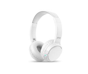 SPC HERON 2 STUDIO - Auriculares inalámbricos Bluetooth, 50h de batería, doble conexión simultánea, micrófono y plástico reciclado - Blanco