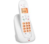 SPC Teléfono fijo inalámbrico Kairo, Teclas y pantalla iluminadas, ID llamadas, Manos libres - Blanco