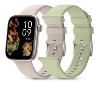 Smartwatch SPC Smartee Duo 2 9650B/ Notificaciones/ Frecuencia Cardíaca/ Blanco/ Incluye Correa Extra
