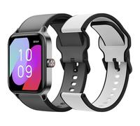 Smartwatch SPC Smartee Duo Pro 9653N/ Notificaciones/ Frecuencia Cardíaca/ Negro/ Incluye Correa Extra