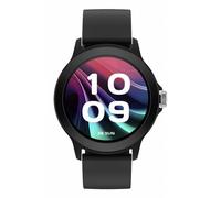 SPC Smartee Duo Vivo 2 - Smartwatch Reloj Inteligente con Esfera Redonda AMOLED 1,32” | Llamadas Bluetooth | 2 Correas | 100 Deportes | IP68 | 8 días batería | Control App, Android/iOS - Negro