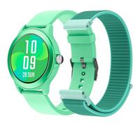 SPC Smartee Duo Vivo - Smartwatch Reloj Inteligente Color Turquesa con Correa Intercambiable, Esfera Redonda de Alta definición 1.27”, Llamadas Bluetooth, 8 días batería, 100 Deportes, IP68