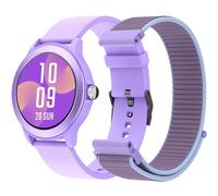 SPC Smartee Duo Vivo - Smartwatch Reloj Inteligente Color Violeta con Correa Intercambiable, Esfera Redonda de Alta definición 1.27”, Llamadas Bluetooth, 8 días batería, 100 Deportes, IP68