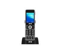 SPC WD100 - Teléfono inalámbrico con SIM y Base de Carga | 4G, Llamadas Volte y VoWiFi | Pantalla TFT 2,4” | Entorno Android | Configuración remota | Bluetooth y WiFi | 4 memorias rápidas
