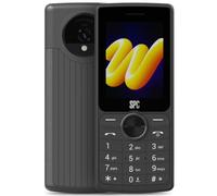 SPC Wild Cool - Teléfono básico para desconexión o Primera conexión, Negro | Sin apps ni redes sociales, 4G, radio FM, cámara, Bluetooth, pantalla 2,4" y entrada para auriculares