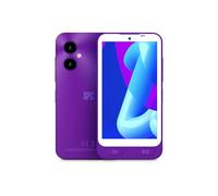 SPC WUUM One - Smartphone para niños con Funciones de Reproductor de música | Chat Seguro, GPS y Control Parental en App SPC Circles | Android 4G con Cámara 13MP, Videollamadas y 64GB - Morado