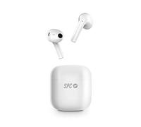 SPC Zion Studio - Auriculares inalámbricos Bluetooth 5.2 con cancelación de Ruido, ultracompactos, Control táctil, Manos Libres, Resistentes al Agua y Estuche de Carga USB-C, Negro