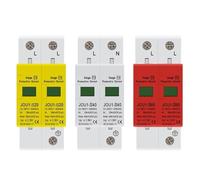 SPD 2P 10-20KA 20-40KA 30-60KA D tipo ~ 385VAC protector contra sobretensiones doméstico dispositivo descargador de bajo voltaje 1 Uds(30-60KA)