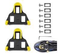 SPD Cleats, SPD SL Cleats, SPD SL Pedales, Juego de accesorios universales para bicicleta Shimano SPD Cleat, juego de calzas para bicicletas de carretera y bicicletas de interior (2 unidades)