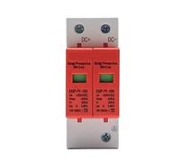 SPD DC 500V 800V 1000V 2P 20~40KA Dispositivo de protección contra sobretensiones for rayos Descargador Casa bajo voltaje 2 polos PV fotovoltaico(DC 1000V)