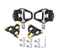SPDSL Pedales Autoblocantes para Bicicleta de Carretera, Pedales SPD, Pedales Automáticos, Plataforma Dual Plana SPD con Tacos para Pedales con Tacos, Reemplazo de Reparación de