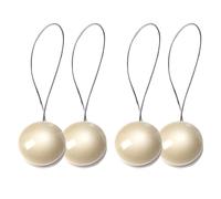 SPDYCESS 4 Piezas Alzapaños Magnéticos para Cortinas, Cuerdas para Cortinas Decorativa de 13,8 Pulgadas para Decoración de Ventana del Hotel Home Office