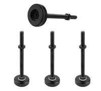 SPDYCESS 4 Piezas Pies Niveladores para Muebles, M12×150mm×Ø50mm Niveladores Ajustables para Muebles Pies Ajustables para Escritorio, Armario, Estantería