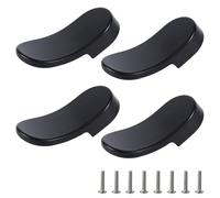 SPDYCESS 4 Piezas Pomos para Puertas de Armarios Tirador de Aleación de Zinc Pomos y Tiradores Tirador Decorativo para Muebles para Cocina Cajonera Baño