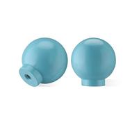 SPDYCESS 4 Piezas Pomos y Tiradores de Aluminio Redondo Pomo Cocina con Tornillos Tirador de Muebles para Cajones Armarios Infantil Dormitorio