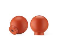 SPDYCESS 4 Piezas Pomos y Tiradores de Aluminio Redondo Pomo Cocina con Tornillos Tirador de Muebles para Cajones Armarios Infantil Dormitorio