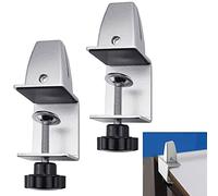 SPEACOUR 2 PCS Divisor de Escritorio de Oficina Escritorio Divisor Abrazadera Clip de Pantalla Pinza de Separación Escritorio Divisor Abrazadera Soporte de Montaje Partición para Oficina, Aula