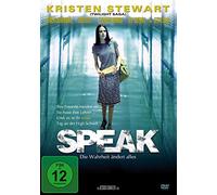 SPEAK - Die Wahrheit ändert alles ( mit Kristen Stewart aus Twilight Saga ) [Alemania] [DVD]