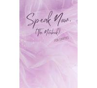 Speak Now, (The Notebook): For Swifties