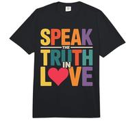 Speak The Truth In Love Amable honestidad fe - Comfort Colors Adult Heavyweight T-Shirt