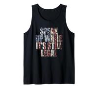 Speak Up - While It's Still Legal: Free Speech USA Vintage Camiseta sin Mangas