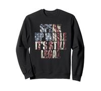 Speak Up - While It's Still Legal: Free Speech USA Vintage Sudadera