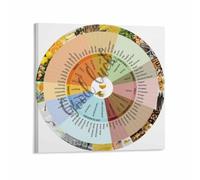Speak Whisky Language Expert Flavor Wheel Poster