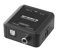 Speaka Convertidor de Audio Profesional [HDMI - coaxial, Toslink]