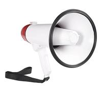 SpeaKa Professional 305305 SP-1221220 XB-11SR - Megáfono con correa de sujeción y función de grabación