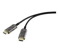 SPEAKA PROFESSIONAL - Cable de conexión HDMI (Conector Macho HDMI-A, Conector Macho HDMI-A, 10.00 m), Color Negro