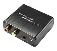 SpeaKa Professional SP-DAC-TK/CK - Conversor de audio (Toslink, RCA digital y jack)