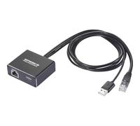 Speaka Professional SP-GNS-200 - Adaptador de red y concentrador (1 GBit/s USB-C, RJ45)