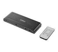 Speaka Professional SP-HDA-550 - Conmutador HDMI de 4 Puertos UHD 4K a 60 Hz