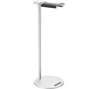 Speaka Professional SP-HPS-300 Soporte para Auriculares Plata, Negro