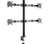 SPEAKA PROFESSIONAL SP-MM-540 x4 - Soporte para Pantalla (43,2 cm (17) - 81,3 cm (32) reclinable + Giratorio