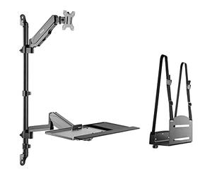 Speaka Professional SP-MM-710 - Soporte de Pared para Monitor (13) a 68,6 cm (27)