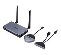 SpeaKa Professional SP-TR-500 Juego de transferencia inalámbrica USB-C® 30 m 5 GHz, 2.4 GHz 1920 x 1080 Pixel OV inalámbrico seguro