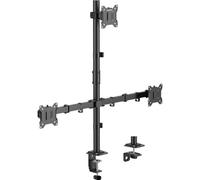 SpeaKa Soporte profesional para monitor SP-MM-231 para 3 pantallas (17) - 81,3 cm (32), color negro