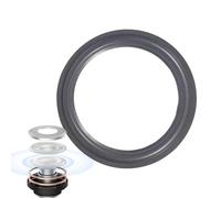 Speaker Foam Edge - 4-12 Inch Elastic Rubber Rings, Blacks Red Stretchy Replacement Kit, Woofer Edges Foam Surrounds | Simple Repair Part For Sounds Systems Homes Theater Car Audio