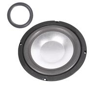 Speaker Foam Edge - 4-12 Inch Elastic Rubber Rings, Blacks Red Stretchy Replacement Kit, Woofer Edges Foam Surrounds | Simple Repair Part For Sounds Systems Homes Theater Car Audio