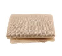 Speaker Grill Cloth 140 x 50 cm resistente al polvo y a los arañazos, tejido de malla estéreo transparente para Home Stage KTV Speaker Repair Replacement, varios colores (beige)