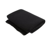 Speaker Grill Cloth 140 x 50 cm resistente al polvo y a los arañazos, tejido de malla estéreo transparente para Home Stage KTV Speaker Repair Replacement, varios colores (negro)
