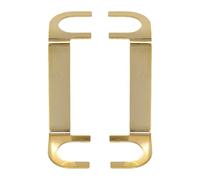 Speakers Wire Lugs - Speaker Wiring Connector | 2Pcs Speaker Spade Connectors Pure Copper | Gold Speakers Wiring Lug, Connector, Binding Posts, Terminal Cup - Connectors U Fork Y Plugs